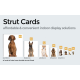 Strut Cards A1 Size 594x841mm